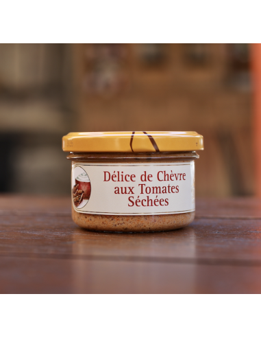 Délices de chèvre aux tomates séchées