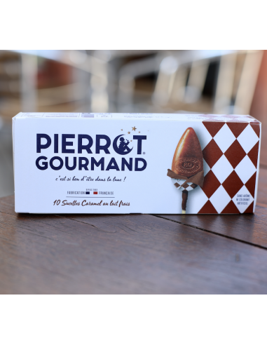 Sucettes caramel Pierrot Gourmand