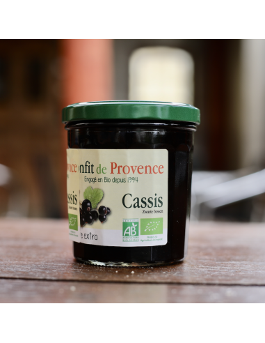 Confiture de cassis BIO