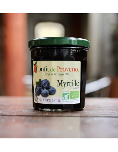 Confiture Myrtilles BIO