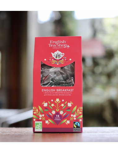 Thé English Breakfast 15 sachets BIO