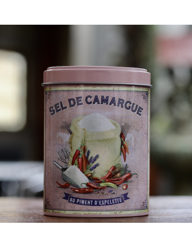 Sel de Camargue au piment d'Espelette