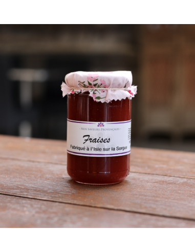 Confiture à la fraise