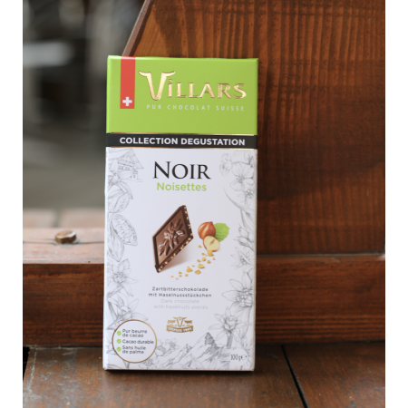 Chocolat Suisse Noir Noisette Villars