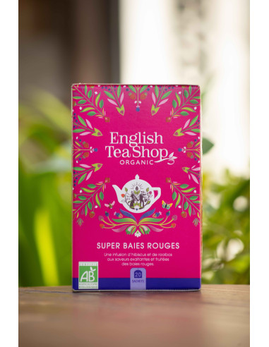 Infusion super baies rouges 20 sachets BIO