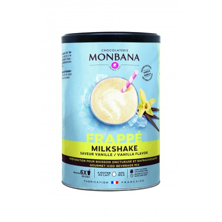 Milkshake saveur vanille 250 g.